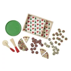 Melissa And Doug Pizza Party Wooden Set