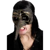 Men's Raven Venetian Mask