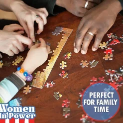 Michelle Obama Jigsaw Puzzle 500Pcs Women In Power Illustration Design All Ages Mighty Mojo