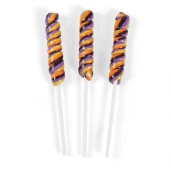 Mini Brights Halloween Twisty Lollipops - 24 Pc.