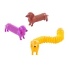 Mini Dog Expanding Tube Fidget Toys - 12 Pc.