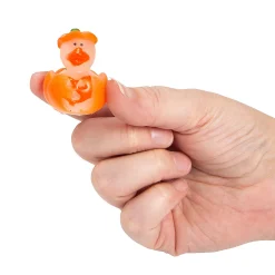 Mini Glow-In-The-Dark Halloween Rubber Ducks - 24 Pc.