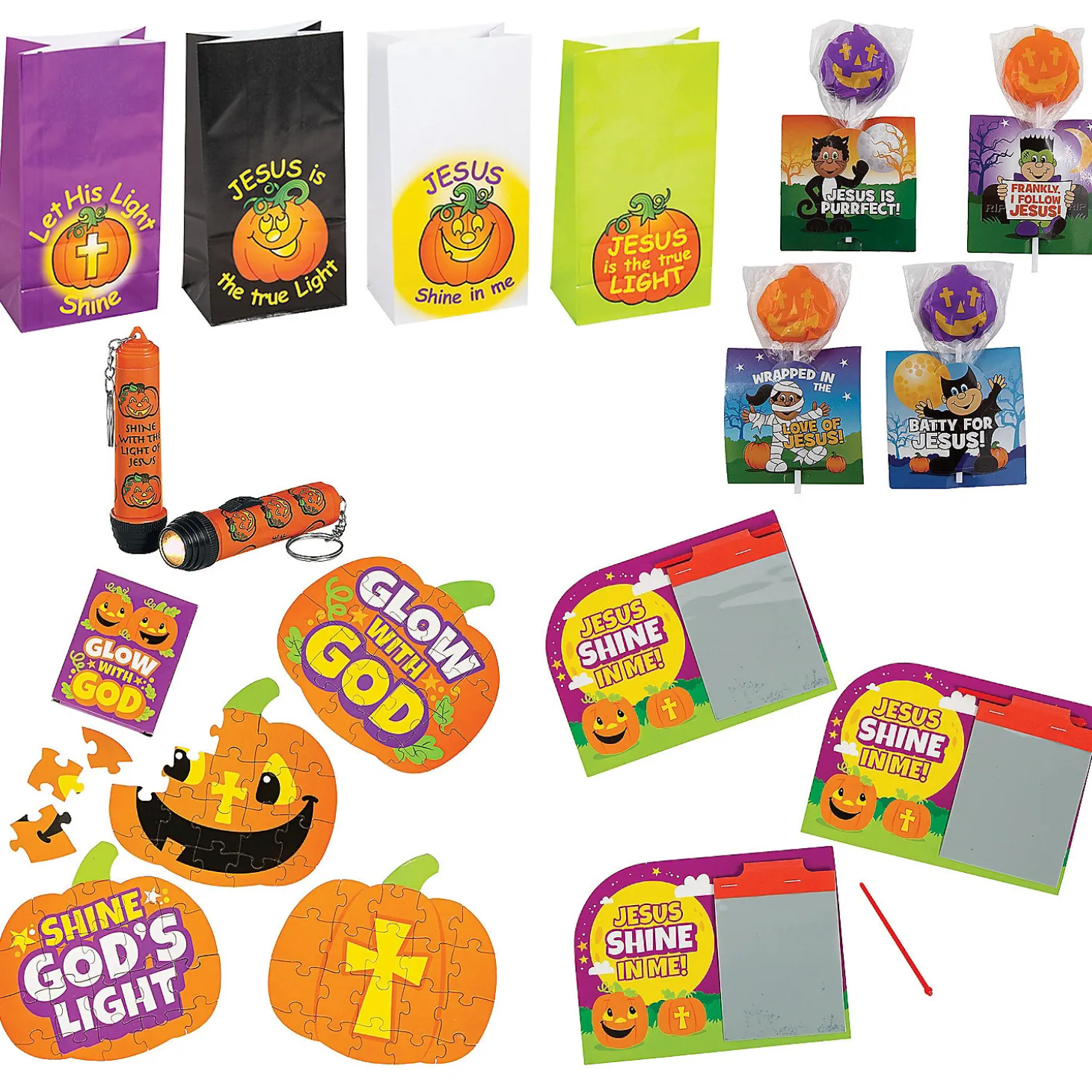 Mini Halloween Faith Boo Bag Kit For 12