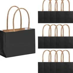 Mini Kraft Paper Gift Bags - 12 Pc.