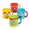 Mini Monster Bpa-Free Plastic Mugs - 12 Ct.