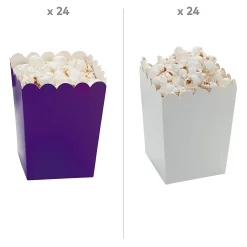 Mini Popcorn Box Assortment Kit - 48 Pc.