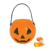 Mini Pumpkin Bpa-Free Plastic Candy Buckets - 12 Pc.