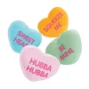 Mini Valentine's Day Stuffed Conversation Hearts - 12 Pc.