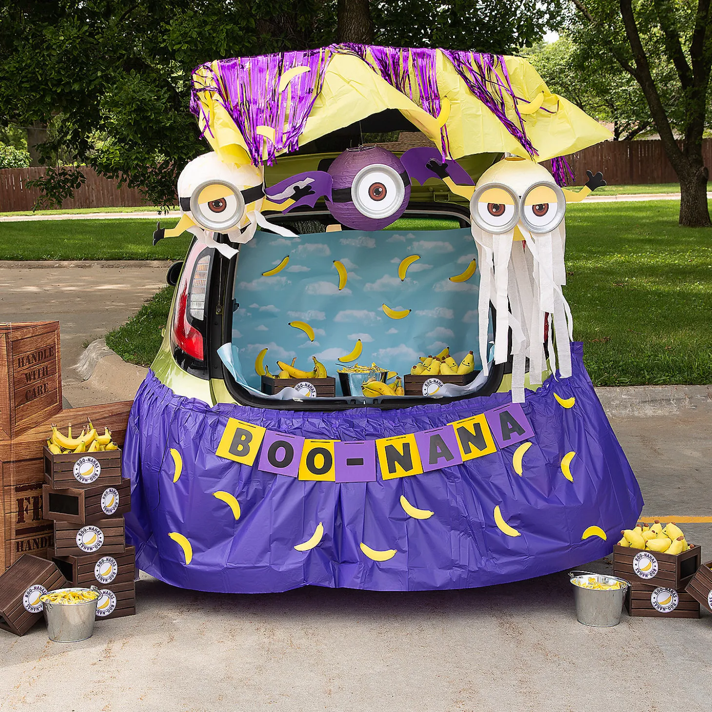 Minions Trunk Or Treat Decorating Kit - 286 Pc.