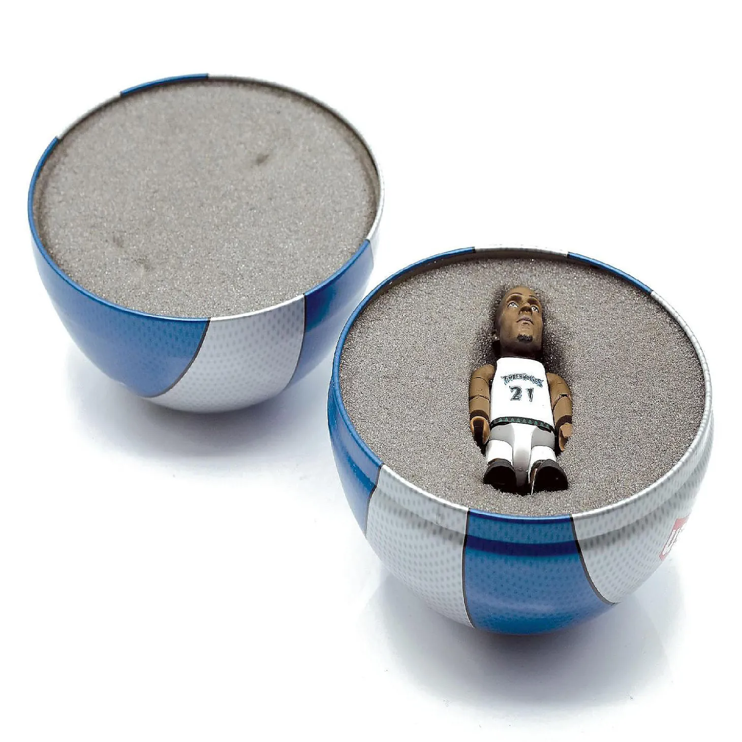 Minnesota Timberwolves Nba Smiti 3 Inch Mini Figure Kevin Garnett