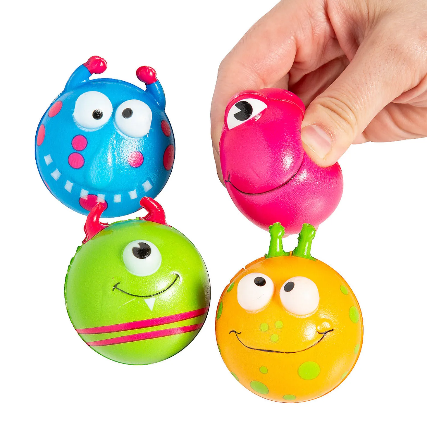Monster Character Stress Balls - 12 Pc.