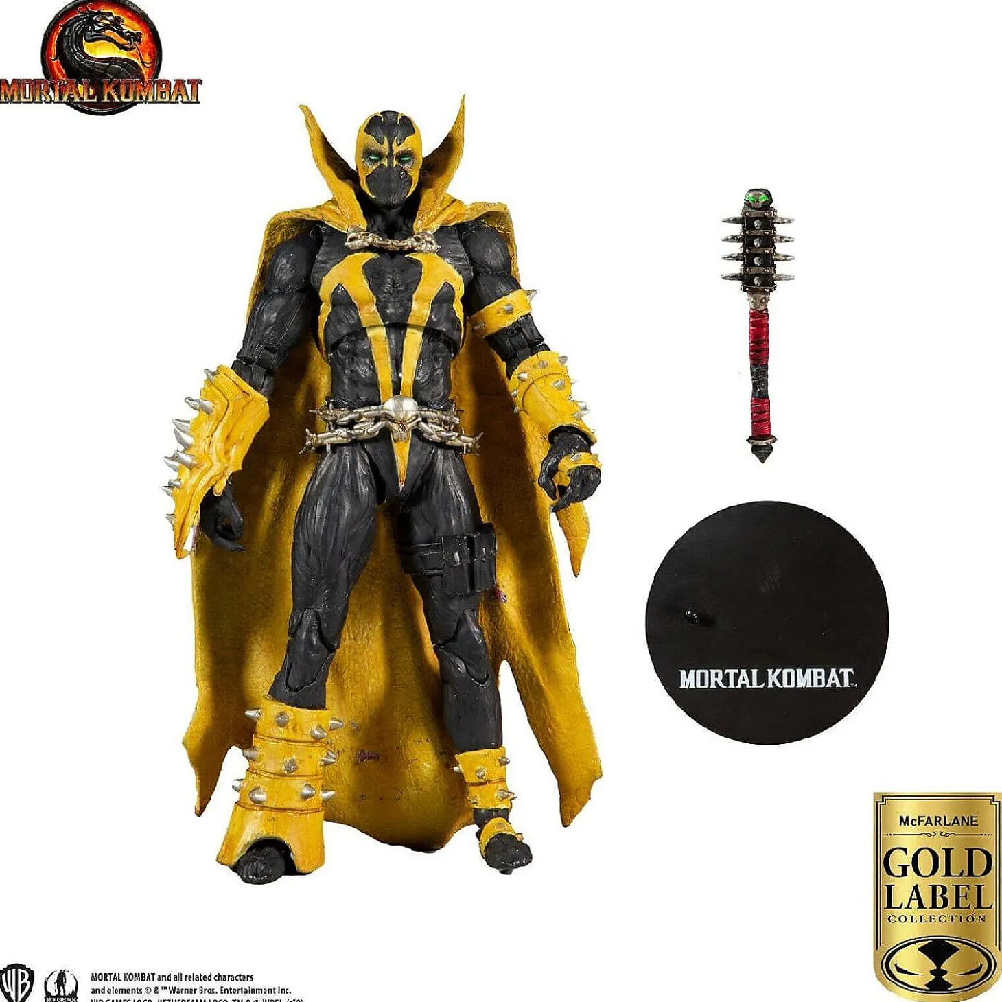 Mortal Kombat 7 Inch Action Figure Spawn Curse Of Apocalypse