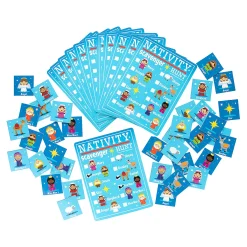 Nativity Dry Erase Scavenger Hunt Game