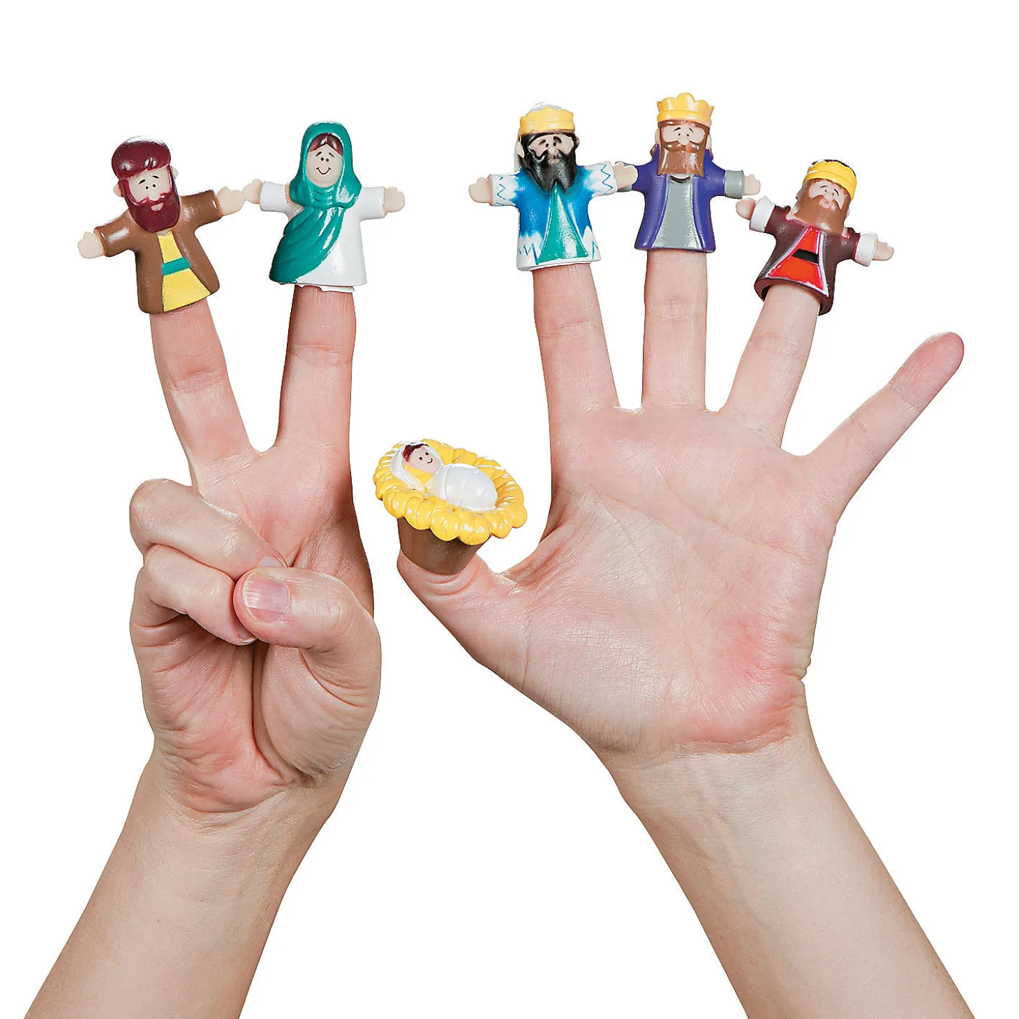 Nativity Finger Puppets - 24 Pc.