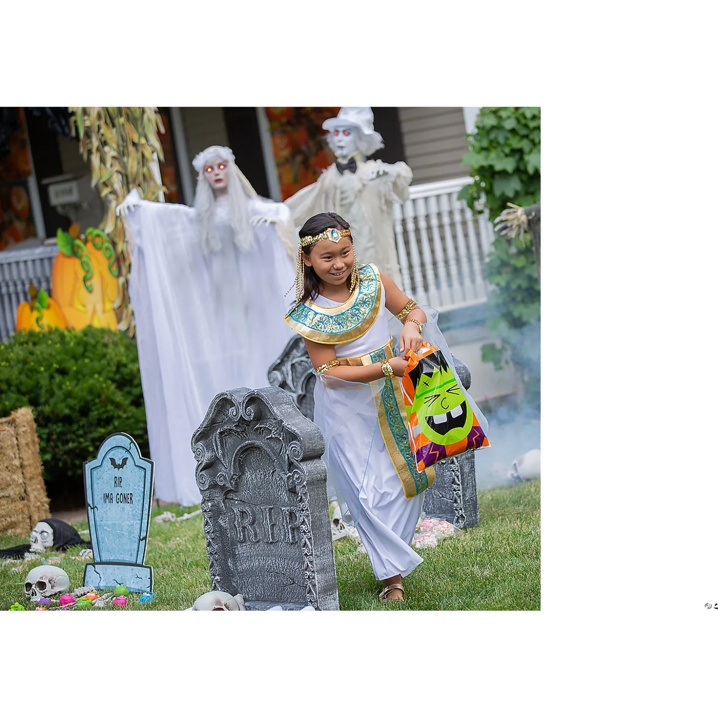 Neon Jack-O'-Lantern Bpa-Free Plastic Trick-Or-Treat Buckets - 12 Pc.