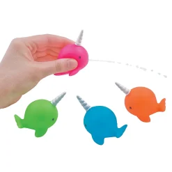Neon Narwhal Squirt Toys - 12 Pc.