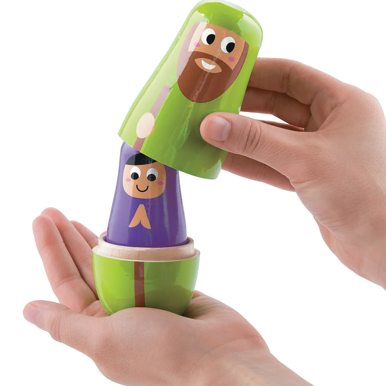 Nesting Nativity Playset