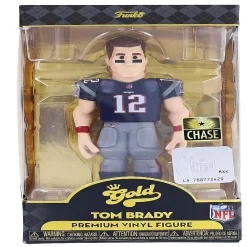 New England Patriots Nfl Funko Gold 5 Inch Vinyl Figure Tom Brady Chase