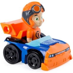 Nickelodeon Rivets Rusty Racer Orange Car Collectible Kids Toy Spin Master