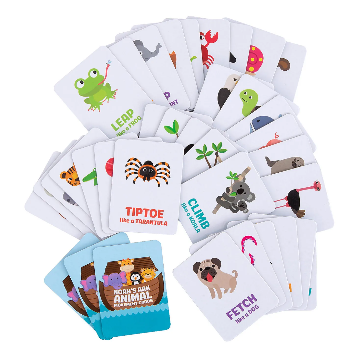 Noah's Ark Animal Movement Cards