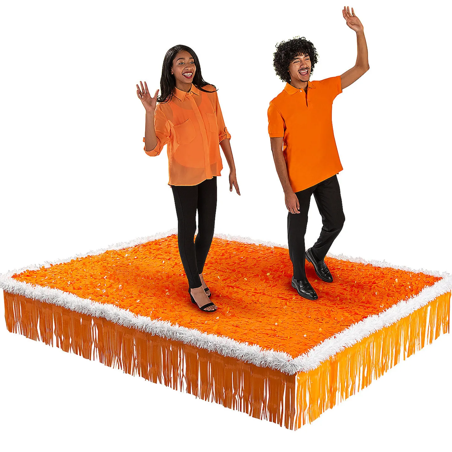Orange Graduation Parade Float Decorating Kit - 8 Pc.