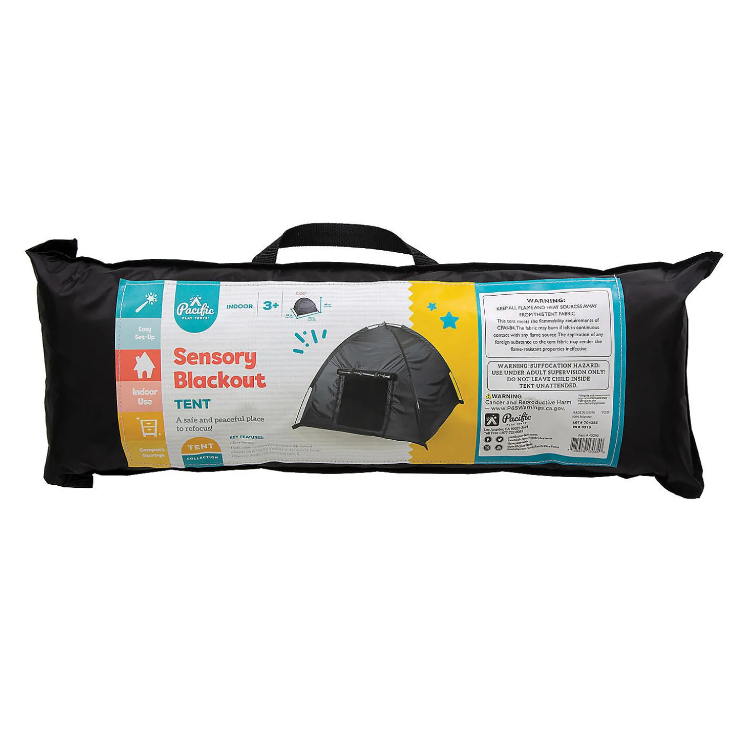 Pacific Play Tents Sensory Blackout Tent