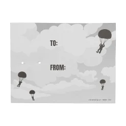 Paratrooper Valentine Exchanges With Card For 24