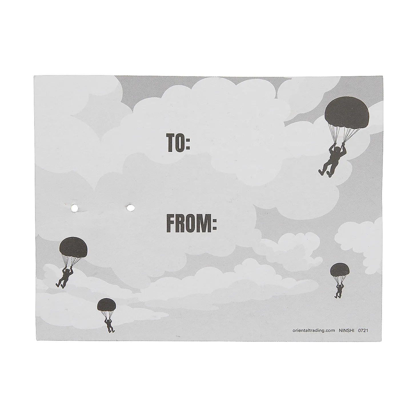Paratrooper Valentine Exchanges With Card For 24