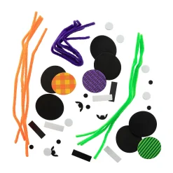 Patterned Spider Magnet Craft Kit - Makes 12