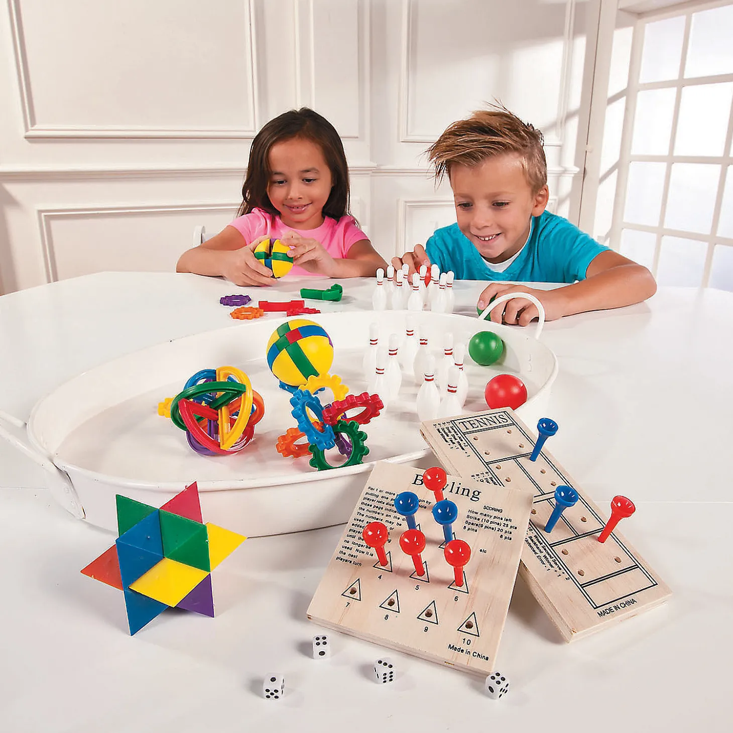 Peg Game Boredom Buster Kit - 12 Pc.