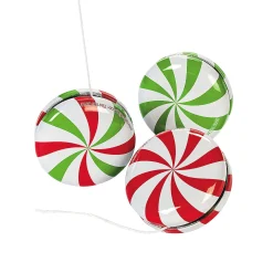 Peppermint Candy Yoyos - 12 Pc.