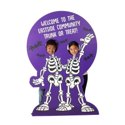 Personalized Skeleton Cardboard Cutout Stand-In Stand-Up