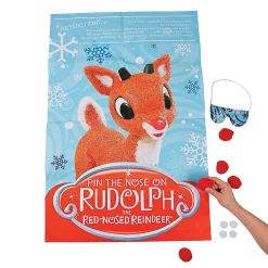 Pin The Nose On Rudolph The Red-Nosed Reindeer® Party Game