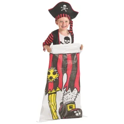 Pirate Peg Leg Potato Sack Race Bags - 12 Pc.