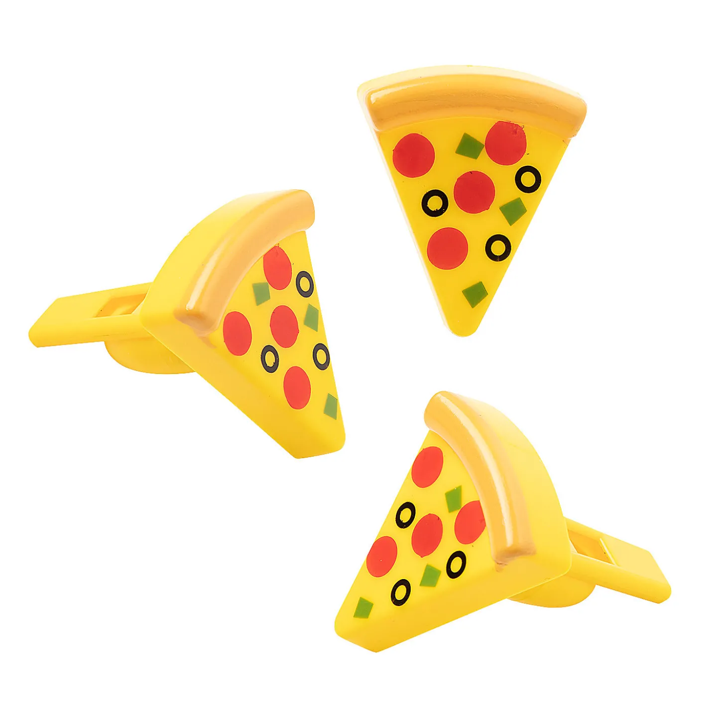 Pizza-Shaped Whistles