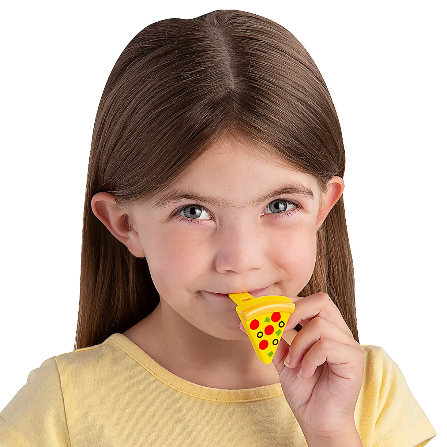 Pizza-Shaped Whistles