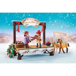 Playmobil Spirit Riding Free Christmas Concert Dreamworks Horses Xmas Holiday Figures