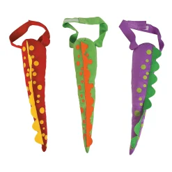 Plush Dinosaur Tails - 6 Pc.