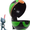 Pokemon Clip N Go Poke Ball Set 2 Inch Sneasel & Dusk Ball