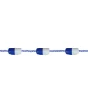 Pool Central 25' Blue And White Safety Depth Marker Rope With Floating Buoys