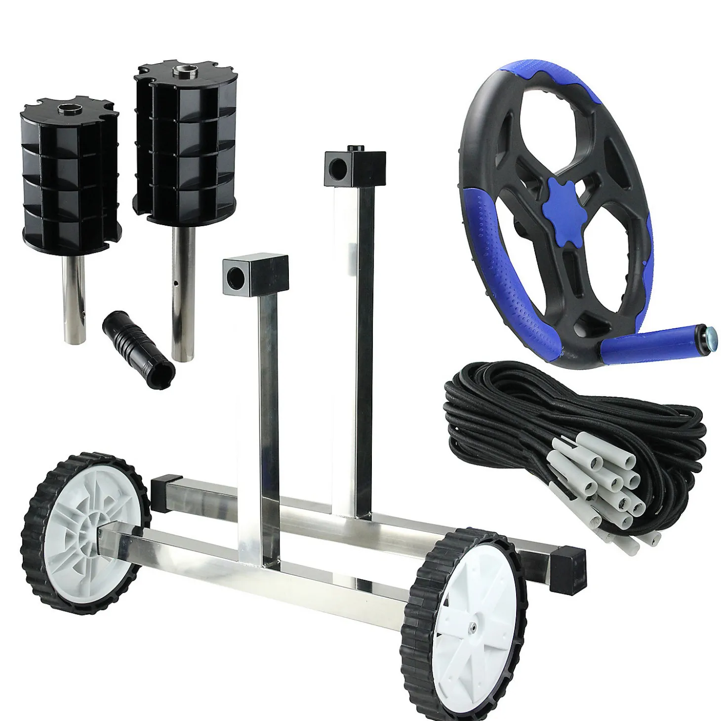 Pool Central 21" In-Ground Pool Cover Reel System