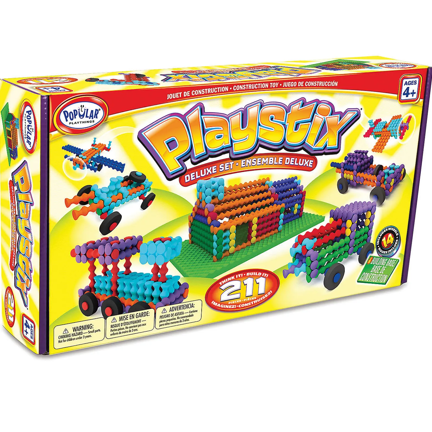 Popular Playthings Playstix® 211-Piece Deluxe Set