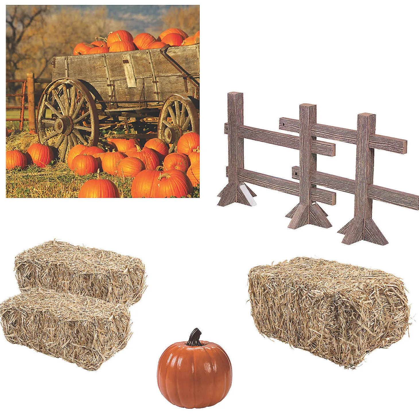 Pumpkin Patch Decorating Kit - 5 Pc.