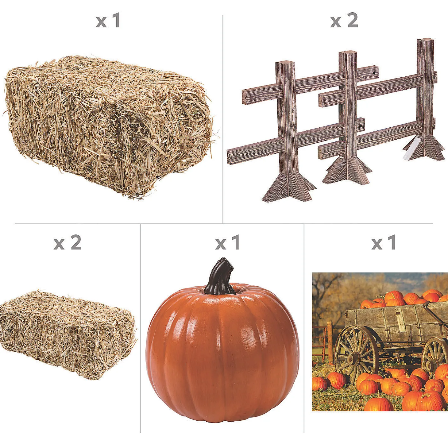 Pumpkin Patch Decorating Kit - 5 Pc.