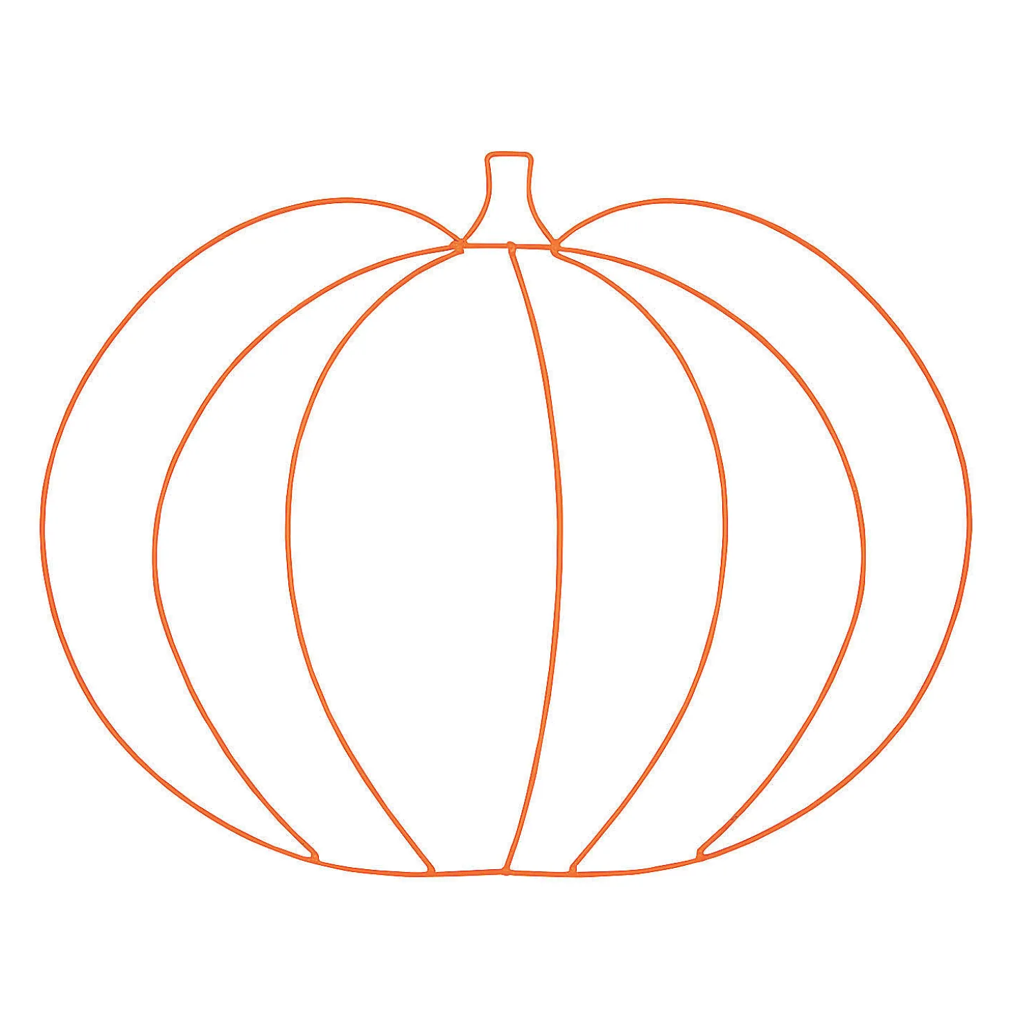 Pumpkin Wire Wreath Frame