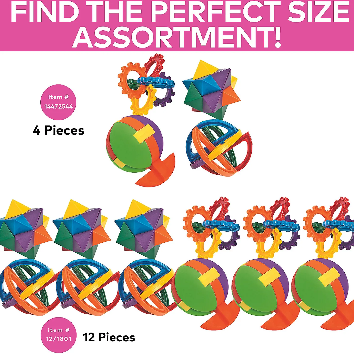 Puzzle Balls - 12 Pc.