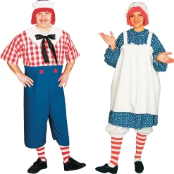 Raggedy Ann & Andy Couples Costumes