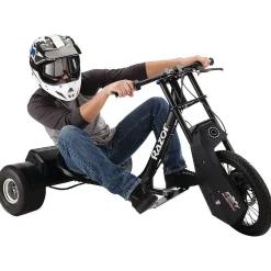 Razor Dxt Three Wheeled Drift Trike - Black
