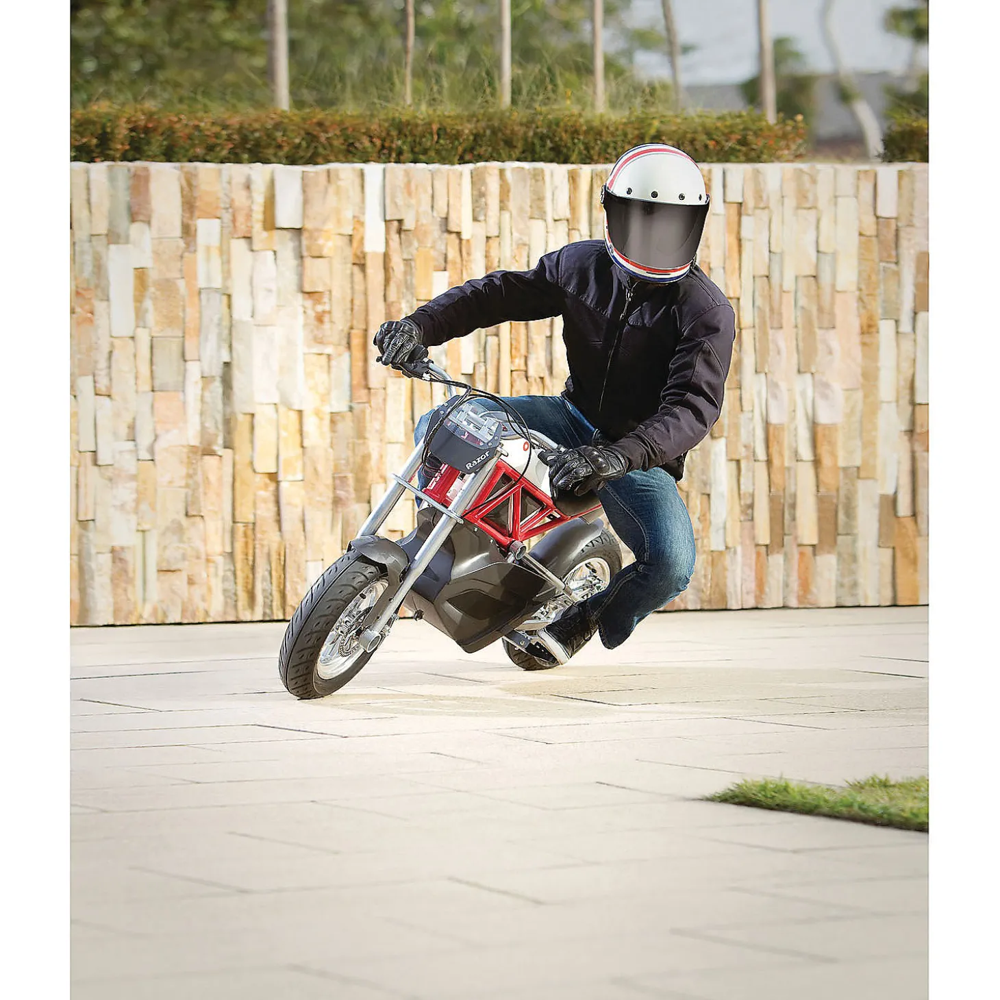 Razor Rsf650 36V Electric Sport Motor Bike Red/ Black- For Ages 16 And Up