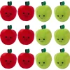 Red & Green Smiling Stuffed Apples - 12 Pc.